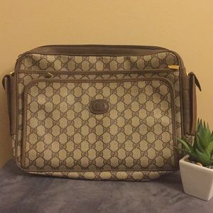 Authentic Vintage GUCCI Briefcase/Laptop Bag
